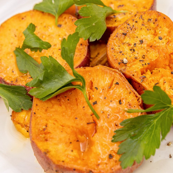 Roasted Sweet Potato Slices (Organic)